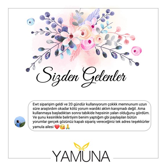 yamuna korse müşteri memnuniyet