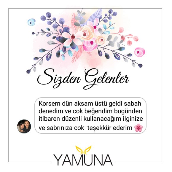 yamuna korse müşteri memnuniyet