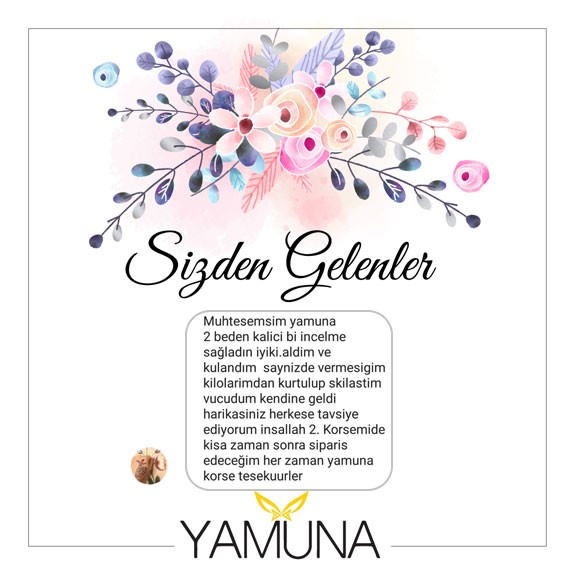 yamuna korse müşteri memnuniyet