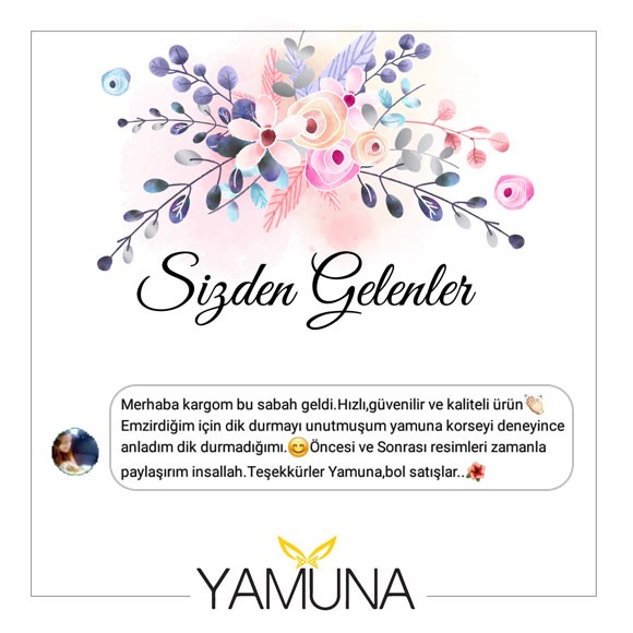 yamuna korse müşteri memnuniyet