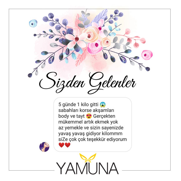 yamuna korse müşteri memnuniyet