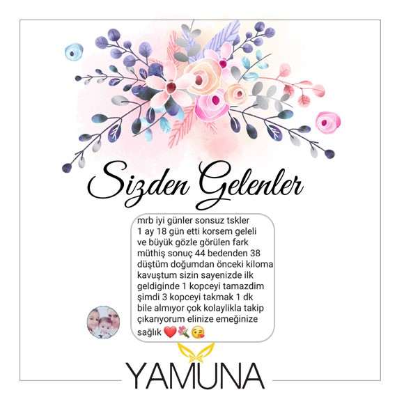 yamuna korse müşteri memnuniyet