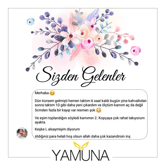 yamuna korse müşteri memnuniyet