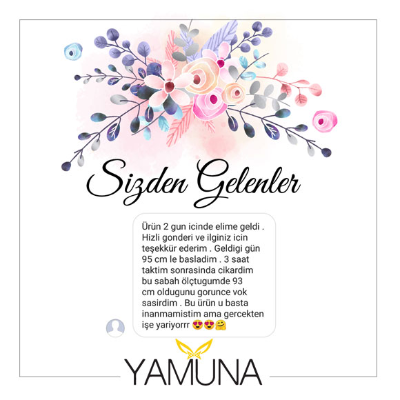 yamuna korse müşteri memnuniyet