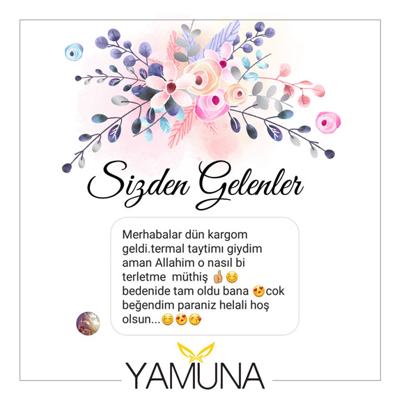 yamuna korse müşteri memnuniyet