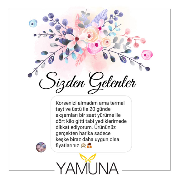 yamuna korse müşteri memnuniyet