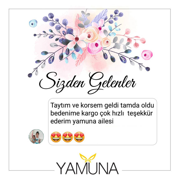 yamuna korse müşteri memnuniyet