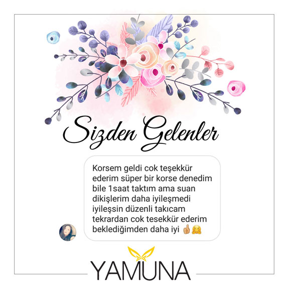 yamuna korse müşteri memnuniyet