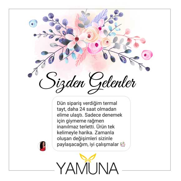 yamuna korse müşteri memnuniyet