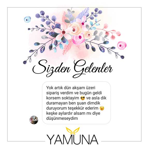 yamuna korse müşteri memnuniyet