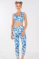 Polimer Leopar Desen Bra. ve Tayt