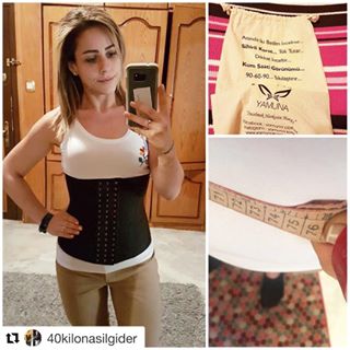 40kilonasilgider latex korse siyah