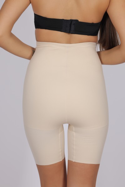 Body Shaper Miederhose mit hoher Taille in Naked