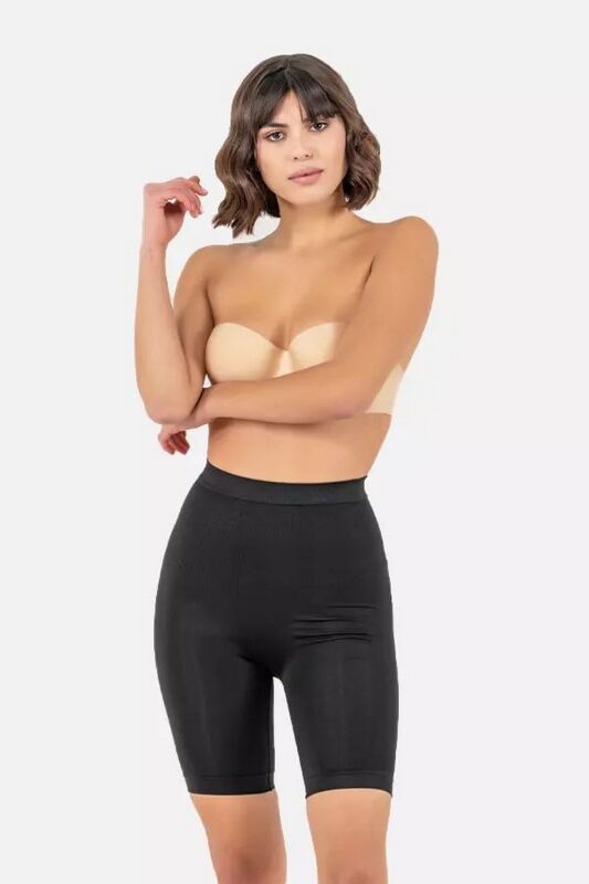 Closed Butt Lifter Shaper Black - YAMUNA