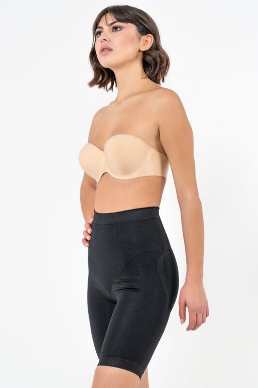 Closed Butt Lifter Shaper Black - YAMUNA