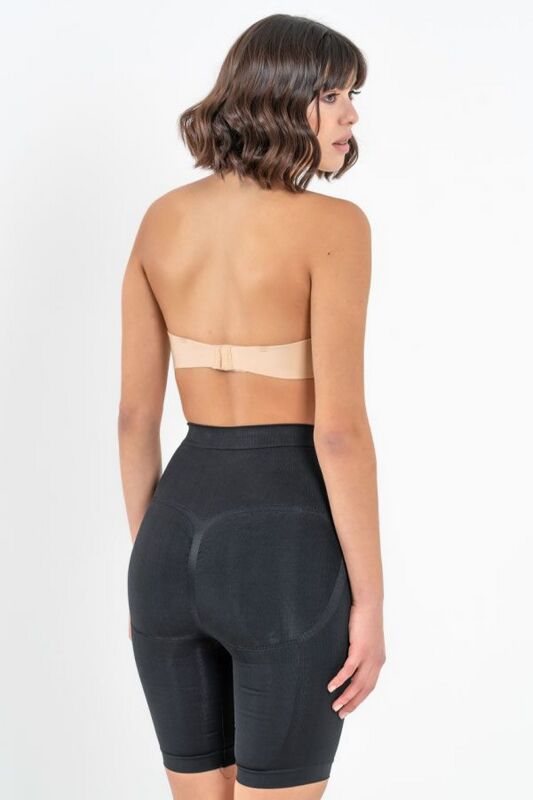 Closed Butt Lifter Shaper Black - YAMUNA