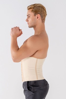 Kısa Latex Korse Ten Erkek - YAMUNA (1)