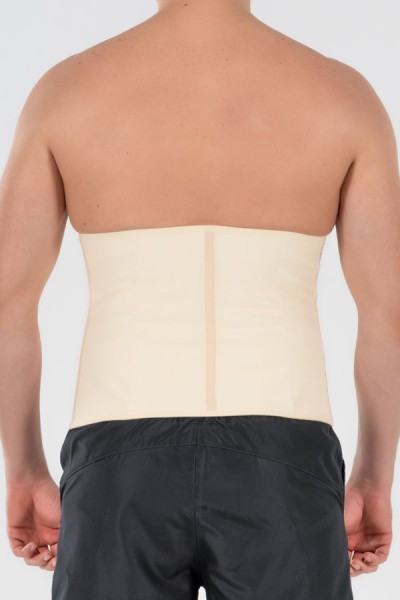 Latex Waist Trainer Man Beige - YAMUNA