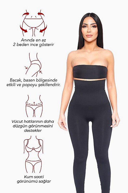Tightening Leggings Black - 3