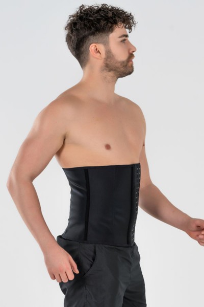 Latex Korse Erkek siyah - 5