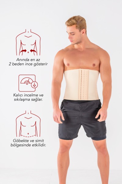 Latex Korse Erkek Ten