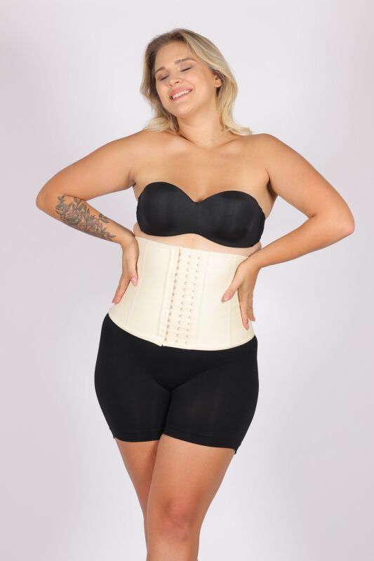 Ymn Shaper Kısa Latex Korse Ten - YAMUNA